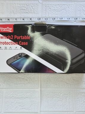 Blacked Out Switch 2 Case,Sleek And Simple Hard Cover Case Brand New In Box